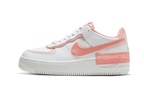 NIKE AIR FORCE 1 SHADOW WHITE PINK