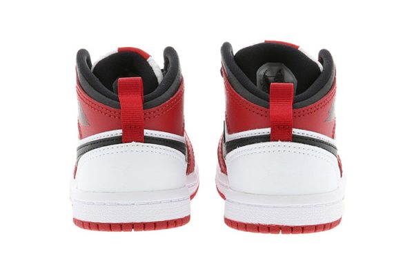 ⁦Air Jordan 1 Mid Kids Chicago Red⁩ – תמונה ⁦2⁩