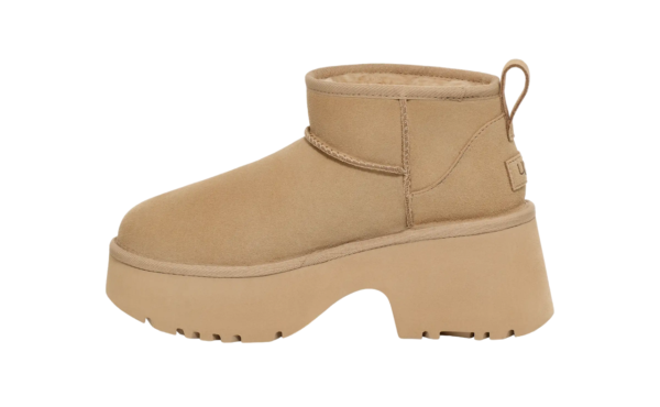 ⁦UGG Women’s Classic Ultra Mini New Heights Mustard Seed⁩ – תמונה ⁦2⁩