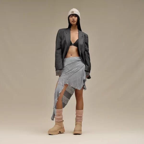 ⁦UGG Women’s Classic Ultra Mini New Heights Mustard Seed⁩ – תמונה ⁦8⁩